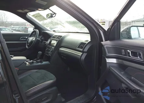 2019 Ford Explorer Xlt z USA, uszkodzony, nr VIN 1FM5K8D89KGA99566